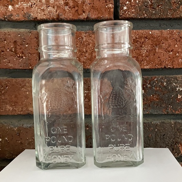 Square Honey Jars - Picture 1 of 11